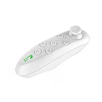 Y1 Wireless Bluetooth Remote Controller for Gamepad VR Remote Control 3D Glasses Video Joystick VR Controller For Android IOS - (Color: White)