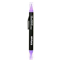 Itoya Doubleheader Calligraphy Marker Purple [Pack of 12 ]
