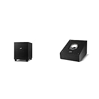 Polk Audio Monitor XT10 Subwoofer (2022) + XT90 Height Speakers for 3D Sound