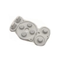 [Video Game Parts] 10sets Conductive Rubber Contact Pad Button D-Pad for Nintend GBC Console [Replace] (Color : White)