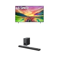 LG QNED80 Series 86-Inch Class QNED Mini-LED Smart TV 86QNED80URA, 2023 Sound Bar and Wireless Subwoofer S90QY - 5.1.3 Ch, 570 Watts Output, Dolby Atmos, DTS:X, and IMAX Enhanced