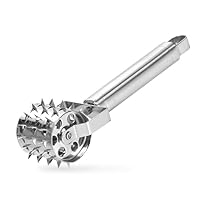 Stainless Steel Rotating Meat Tenderizer Steak Pork Needle Hammer Claws BBQ Grilling Mallet Kitchen Gadget Meat Poultry Tools