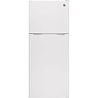 GE GPE12FGKWW Top Freezer Refrigerator