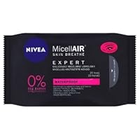 MicellAir Expert waterproof make-up remover wipes for face and eyes for sensitive skin / 20 wipes