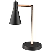 changyu Table Lamp,Adjustable Angle Reading,Retro Simple Nordic Style Table Lamp for Reading,Learning,Work,Black (Color : -, Size : -)