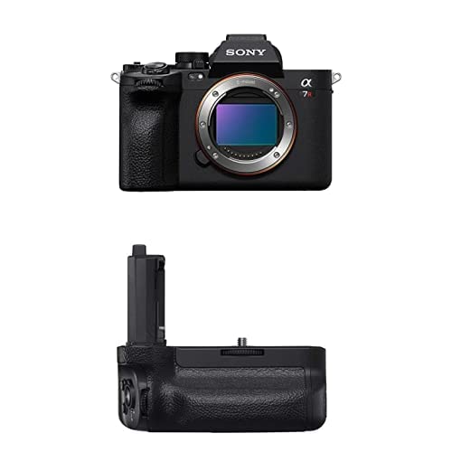 Sony Alpha 7R V Full-Frame Mirrorless Interchangeable Lens Camera with Vertical Grip for Sony Alpha 7R IV - VG-C4EM