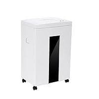 CHCDP Shredder Office Dedicated 21L Commercial Low-Noise Rice-Like Shredder Dual-Entry Removable CD Card