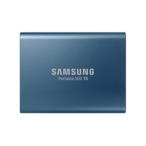 Samsung T5 Portable SSD - 500GB - USB 3.1 External SSD (MU-PA500B/AM) (Renewed)