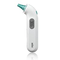 Braun ThermoScan 3 – Digital Ear Thermometer for Kids, Babies, Toddlers and Adults – Fast, Gentle, and Accurate Results in Seconds – Fever Thermometer, IRT3030
