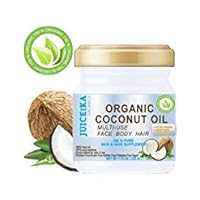 PURE ORGANIC COCONUT OIL EXTRA VIRGIN UNREFINED Natural Undiluted COLD PRESSED 7.75 Fl.oz 225 ml for Face, Body, Skin, Hands, Feet, Hair, Lip, Nails