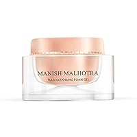 Manish Malhotra Beauty Tulsi Cleansing Foam Gel, 50 gm| Deeply Nourishing Face Cleanser Enriched with Aloe Vera | For All Skin Types