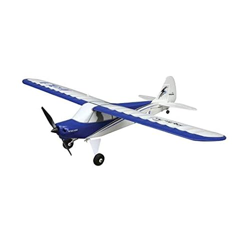 HobbyZone Sport Cub S RC Airplane BNF (Transmitter Not Included) with SAFE Technology | 150mAh 3.7V LiPo Battery | USB Charger, HBZ4480,Blue