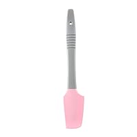 Silicone spatula Non-stick Wax Spatulas Silicone Reusable Body Hair Removal Wax Sticks Scraper light red