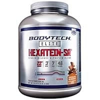 Hexatein-SR ? Staged-Release 6-Protein Blend ? Chocolate Milkshake (4.76 lbs./48 Servings)