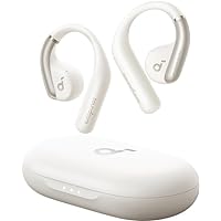 Soundcore by Anker, AeroFit Open-Ear Headphones, Ultra Comfort, Snug Fit, Ergonomic Ear Hook, Balanced Sound, IPX7 Waterproof, 42H Playtime, Bluetooth 5.3, App Control, Clear Calls, Wireless Earbuds
