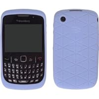 BlackBerry 5 Pack -OEM Curve 8520, 8530, 9300, 9330 Curve 3G, Embossed Skin Case - Kandor Frost