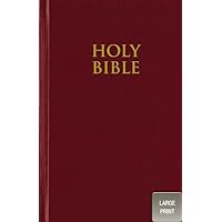 NIV, Pew Bible, Large Print, Hardcover, Red NIV, Pew Bible, Large Print, Hardcover, Red Hardcover Imitation Leather Paperback