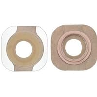 Ostomy Barrier FlexWear Without Tape 2-1/4 Flange Red Code Cut-To-Fit, Up To 3-1/4 Stoma (#15203, Sold Per Box) by New Image