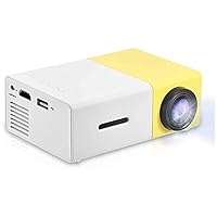 LoFo Homes LED Mini Projector 480x272 Pixels Supports 1080P HDMI USB Audio Portable Home Media Video Player (Blue)