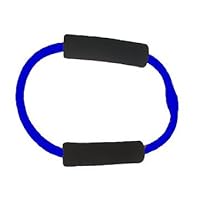 Balego® Toning & Fitness Resistance Exercise Ring with Foam Handles: Extra-Heavy (Blue)