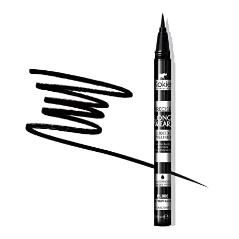 Kokie Precise Longwear Liquid Eyeliner, Waterproof, Smudge Proof