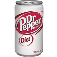 Dr Pepper Diet Soda, 7.5 Ounce (24 Cans)