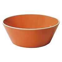 Koyo Pottery 19751024 Pasion Bowl, 5.9 inches (15 cm), Orange