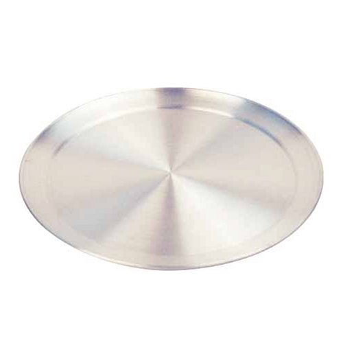 Winco Aluminum Winware 13-Inch Pizza Tray with Wide Rim, 13 Inch