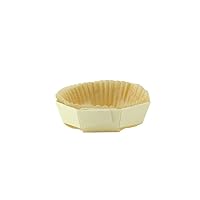 PacknWood - 210NBAKERD18- Wooden Baking Mold with baking liners, muffin liners, airfryer liners, unbleached parchment paper, cupcake liners for baking -air fryer paper - D:7.1in H:1.6in - 50 pcs