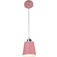 Chandeliers,Simple Style Iron Ceiling Light,Modern Colour Chandelier,Kitchen Island Ligting Over Sink Ceiling Light Fixtures,Height Adjustable Hanging Lamp/Pink