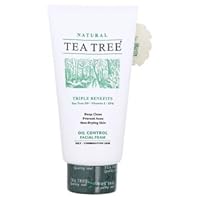 Tea Tree Oil Control Foam. For oily and combination skin 140 grams. (L)