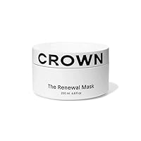 CROWN AFFAIR - The Renewal Mask, All hair types, Rebuilding Mask for Over-Processed, Bleached, or Damaged Hair, 6.80 Ounce (Pack of 1)