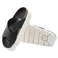 Birkenstock Daytona Sandals, Chunky Black, 5 UK 38 EU Narrow 7 US