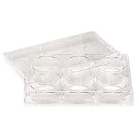 CELLTREAT Scientific Products 229506 6-Well Cell Culture Plate with Lid; 100/cs