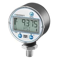 6833419 Ashcroft Digital Pressure Gauge w/Backlight, 0-300 psi