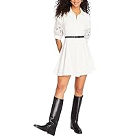 Club Monaco Women's Embroidered Balloon Sleeve Dress