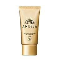 ANESSA Perfect UV Sunscreen Gel SPF50 32ml -Enables the gel to have a watery-fresh texture that is highly water-resistant without a sticky feel