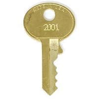 Master Lock 2316 Replacement Keys: 2 Keys
