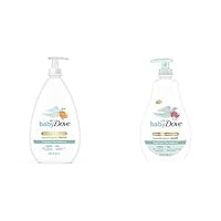Baby Dove Fragrance FreeLotion, Sensitive Moisture, 20 oz andBaby Dove Tip to Toe Baby Wash Sensitive Moisture 20 oz