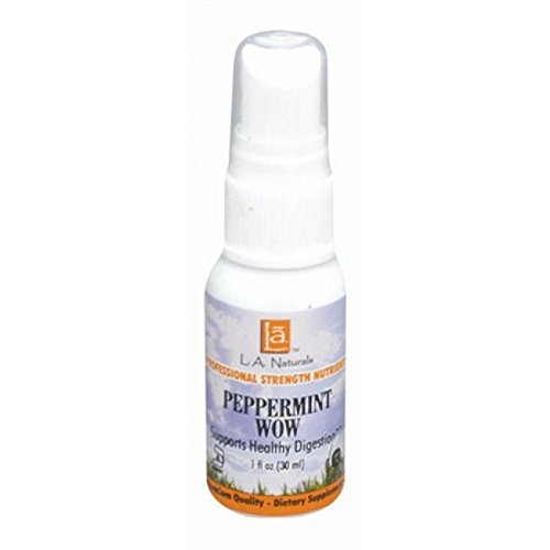 L A NATURALS Peppermint Wow Breath Spray g, 0.02 Pound