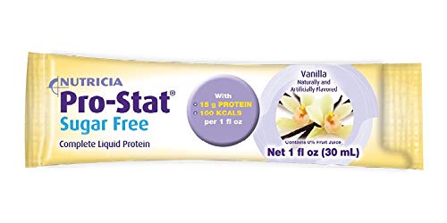 Pro-Stat Sugar-Free Protein Supplement Vanilla Flavor 1 oz. Individual Packet Ready to Use, 40464-U - Case of 96
