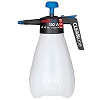 SOLO 302-A 2-Liter CLEANLine One-Hand Sprayer W/Viton Seals (PH 1-7) and O-Rings