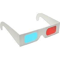 2 Pair of Red/Cyan 3D Glasses