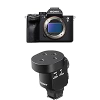 Bundle of Sony New Alpha 7S III Full-Frame Interchangeable Lens Mirrorless Camera + Sony Digital Shotgun Microphone ECM-M1,Black