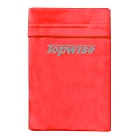 Wrist Wallet Pouch Bag Cell Phone Holder for Mobile Phone Wristband Bag with Key Card Cash for Running, Cycling, Gym Workouts, Yoga and Hiking-red