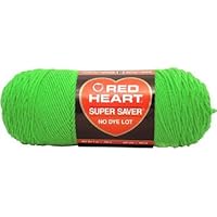 Red Heart Super Saver Yarn-Spring Green