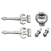 Melody Jane Dolls Houses Dollhouse Non Working Metal Hinges Knocker Knobs Miniature Door Furniture 1:12