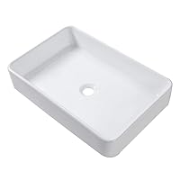 Lordear White Bathroom Sink 24