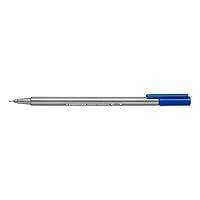 Staedtler Triplus Fineliner Pens, .3mm, Metal Clad Tip, 20-Pack, Assorted  (334SB20BK)