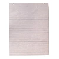 School Smart Primary Chart Paper Pads - Ruled Short Way - 18 x 24 - Pack of 100 Sheets